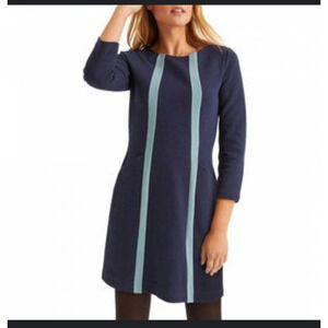 Boden Anita Ottoman Tunic Navy Size US 10R